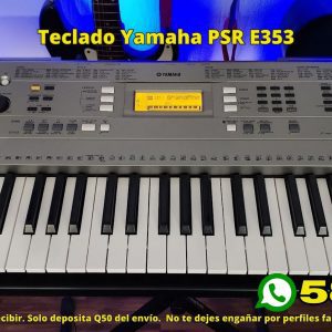 Teclado Yamaha PSR-E323 (YPT-330) – Expresión Musical – Clases de Música  Online