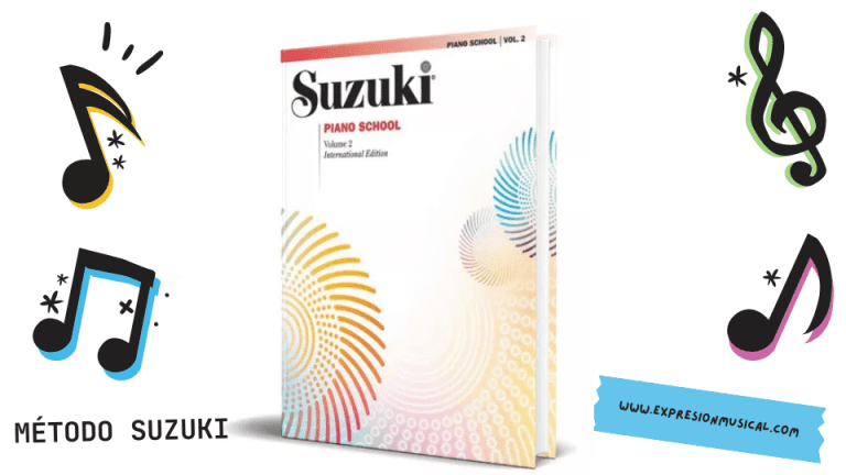 Libros de piano – Método SUZUKI (vol. 1 al 7)
